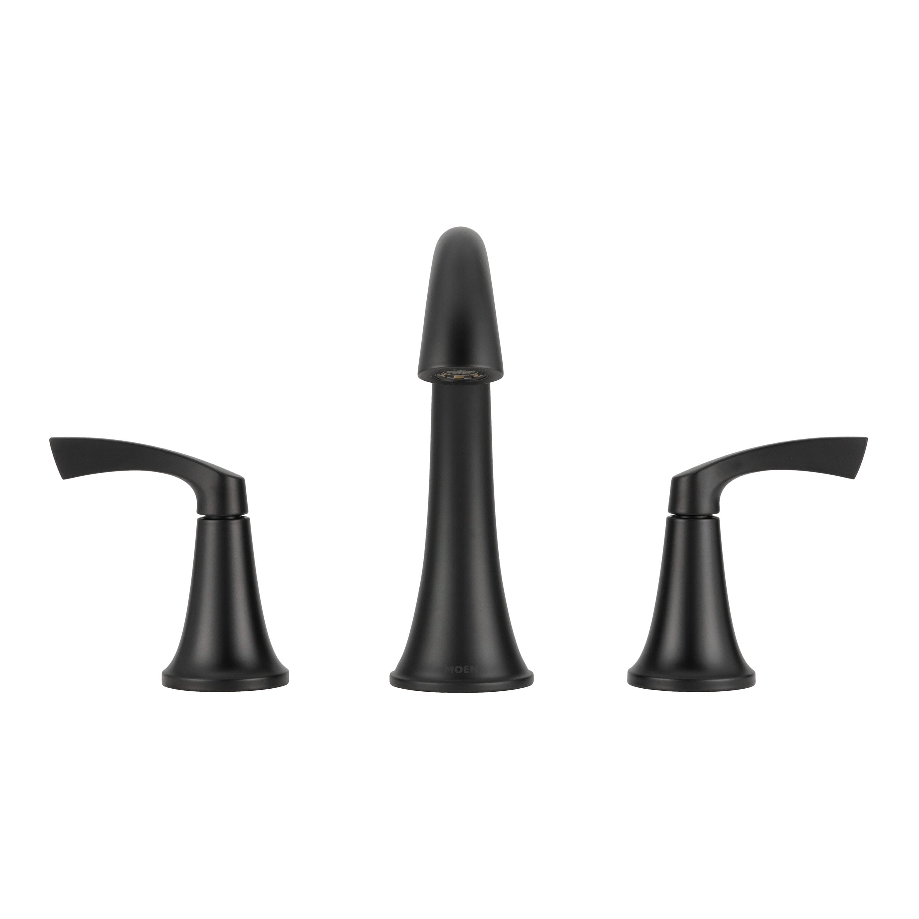 Moen 84468BL Korek 8 in. buy Double Handle Bathroom Faucet In Matte Black