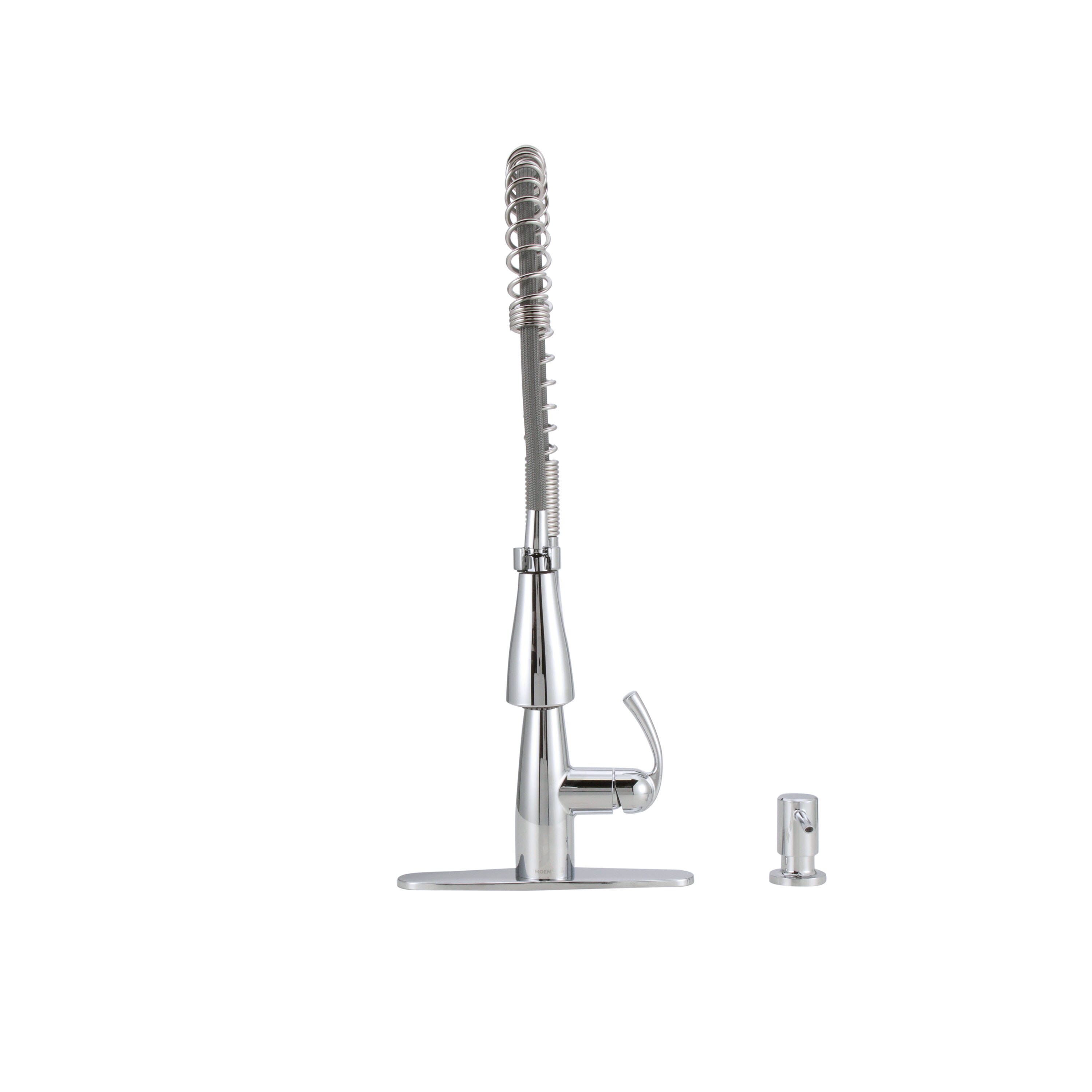 Essie Chrome One-Handle High Arc Pre-Rinse Spring Pulldown